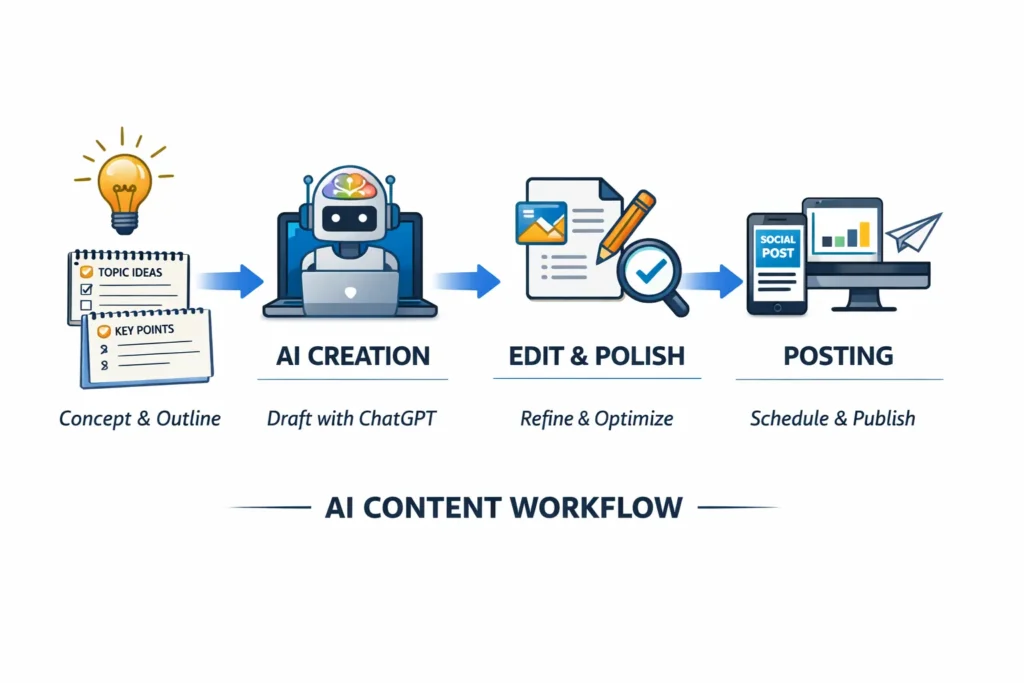  AI content system for freelancers