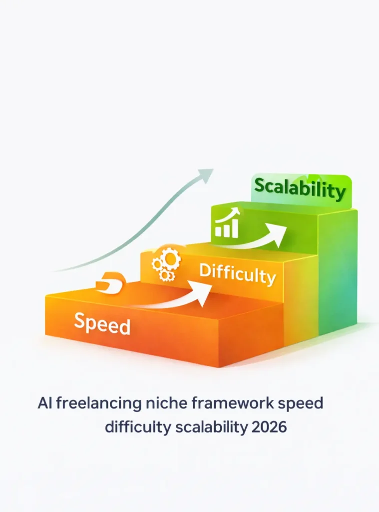 how to choose the right AI freelancing niche in 2026 using a structured framework